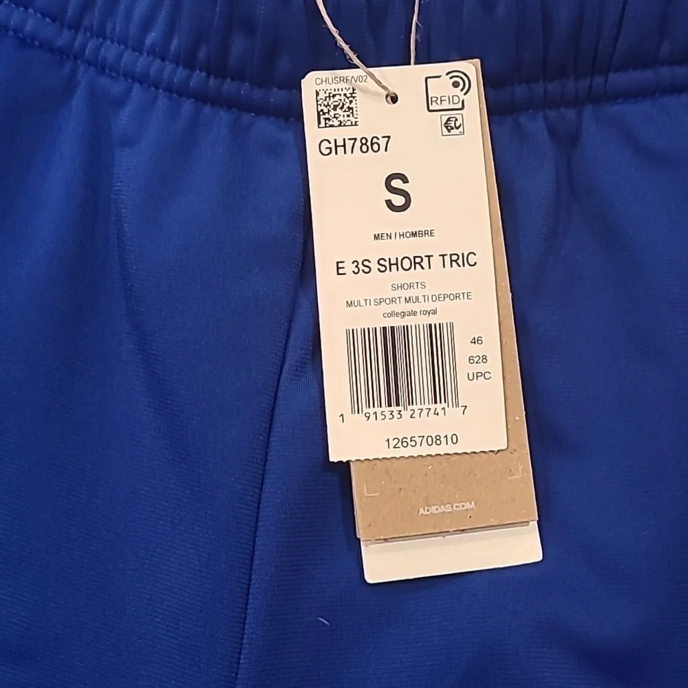 Adidas Essentials 3 Steipes Shorts Size Small